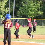 Gabby Peebles is after the runner