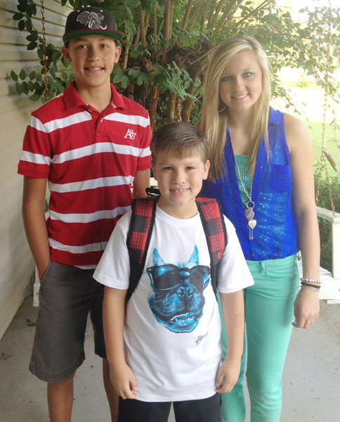 Morgan, Luke and John Michael Ward