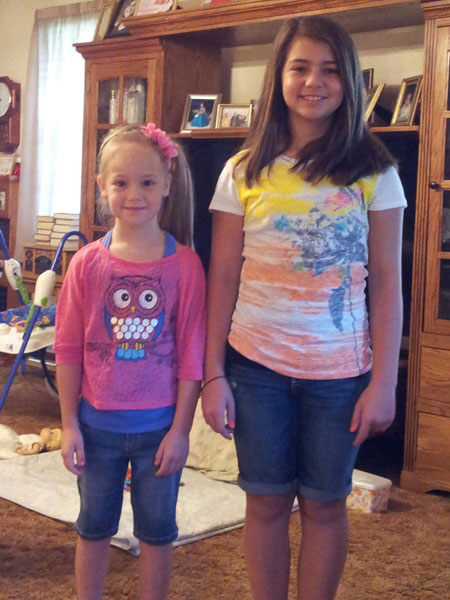 Kassadi, 1st, and Luci, 7th, Jay