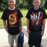 Triston Long, 7th; Cameron Long, 6th, Ernest Ward