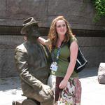 At FDR Memorial