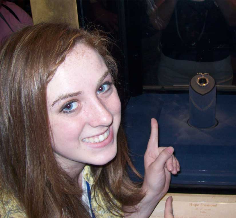 With the Hope Diamond (45+ Carats)