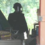 Bomb Technician In Barn