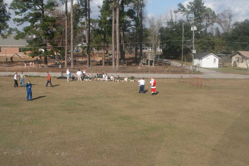 Landing at Flomaton Elementary