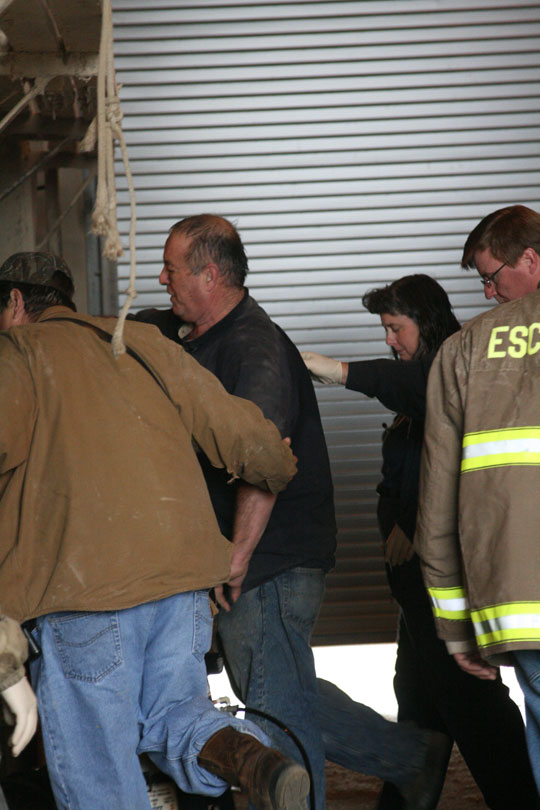 Knowlin Walks Out of Silo