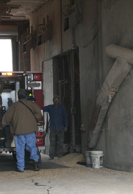 First Firemen On Scene