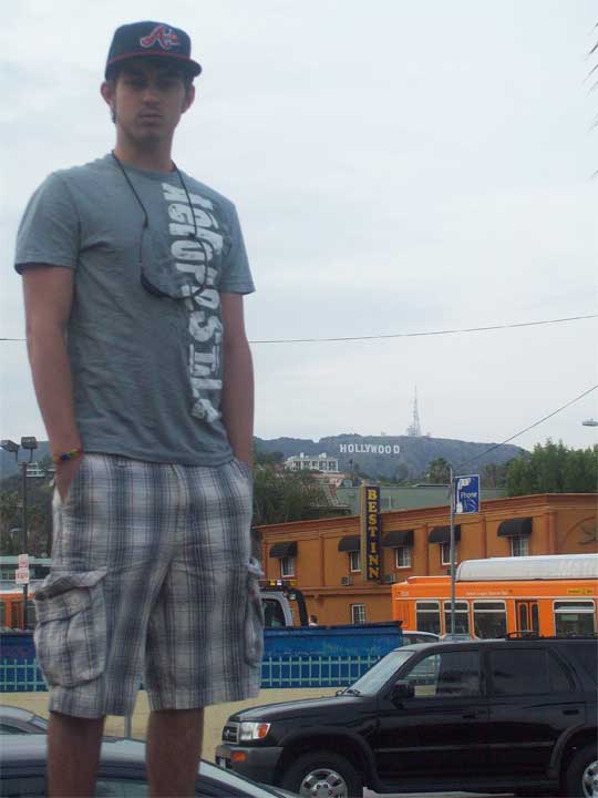 Austin Albritton in Hollywood