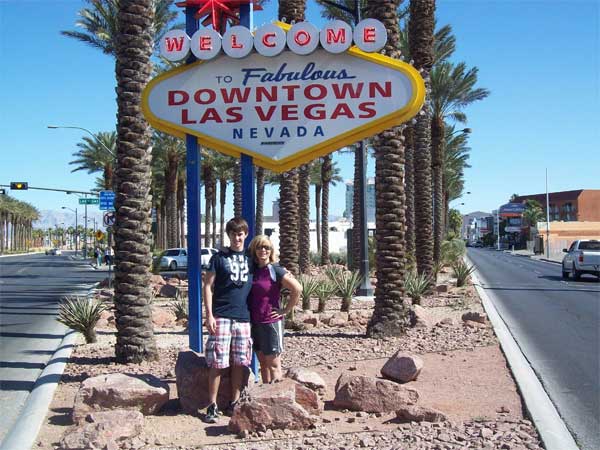 Austin and Lisa Albritton In Vegas