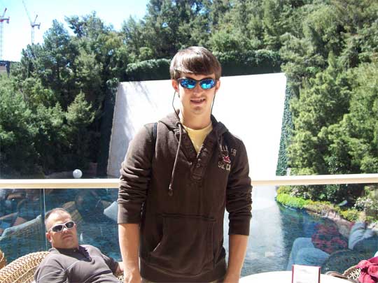 Austin and Randy Albritton at The Wynne in Las Vegas