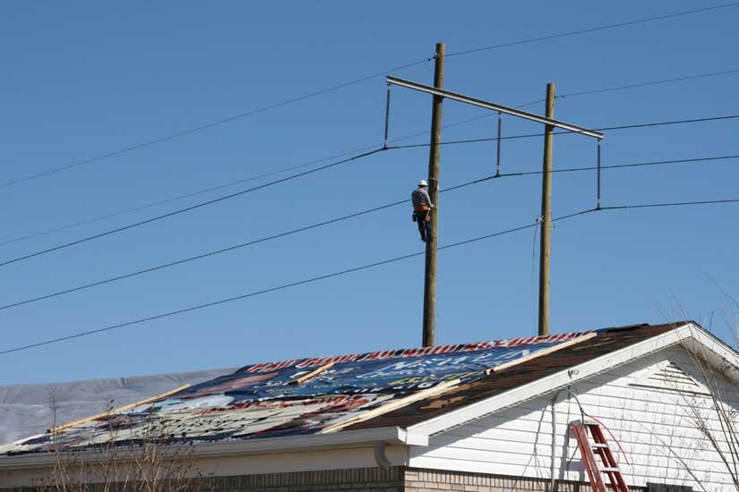 High voltage power repair