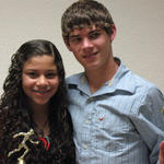 Coaches Choice Award: Angel Mitchell and Dustin Lewis