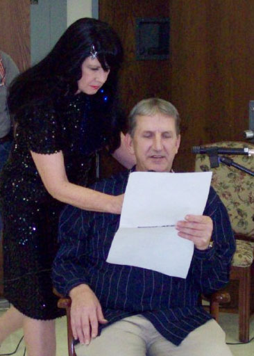 Revia and David as Sonny and Cher