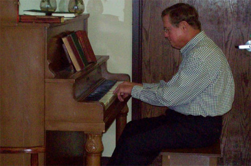 Don Ripley on piano