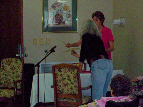 Keepers Of The Gong -- Mae and Doris