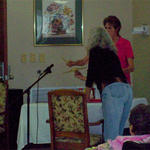 Keepers Of The Gong -- Mae and Doris