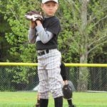 Devin Stabler readies for the pitch