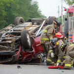 Hwy 29 Woodland Crash