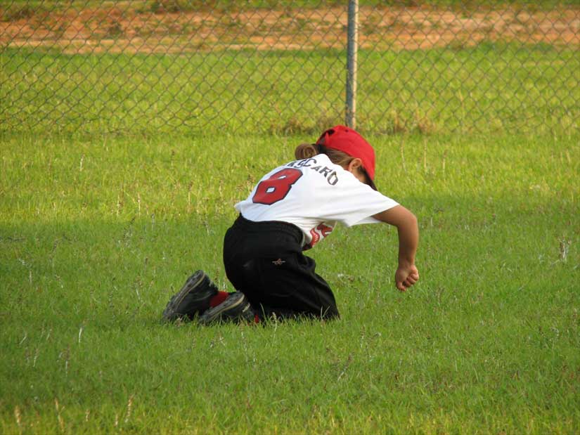 Abbey Mascaro makes sure there are no bugs