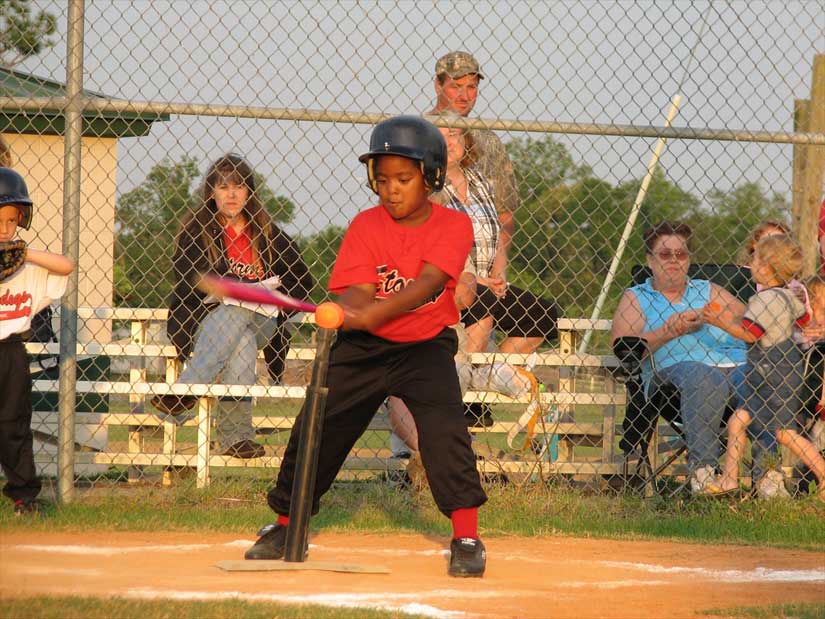 Amaya Stallworth gets a hit