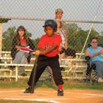 Amaya Stallworth gets a hit