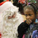 Santa at Century Library