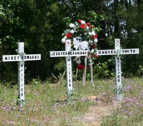 Century Crash Victim Still Not Awake; Three Crosses Erected For Victims