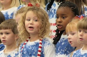 Molino Park Sings Across America, Honors Veterans