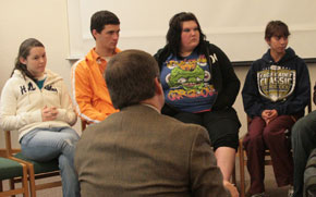 Northview Student Leaders Discuss Their School With Malcolm Thomas