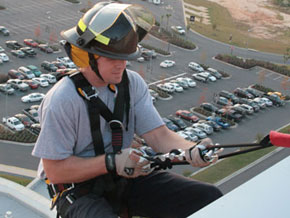 Exclusive Photo Gallery: 17 Story Drop; Rappelling Off The Top Of The Wind Creek Casino