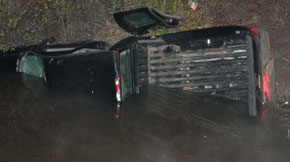Molino Man Dies When Truck Flips Into Jacks Branch