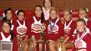Escambia Academy Cheerleaders Win Top Honors