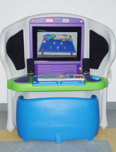 little tikes ibm computer desk