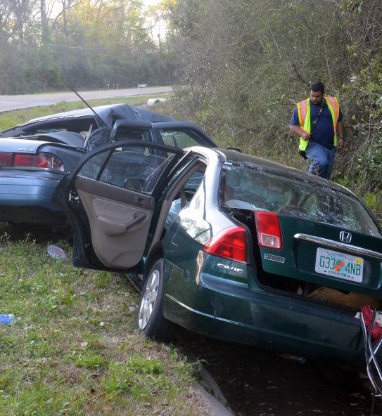 One Critically Injured In Jacks Branch Road Wreck