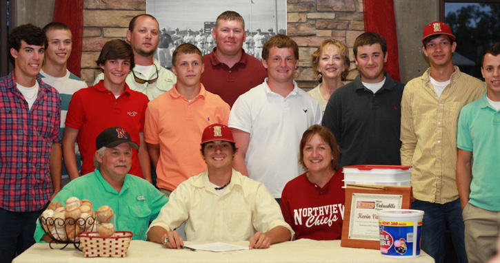 Northview's Kevin Vaughan Signs With Wallace Community College :  NorthEscambia.com