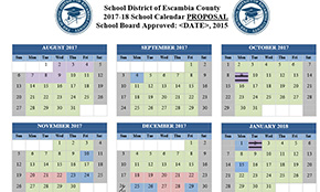 Escambia District Seeks Input On Upcoming School Calendars