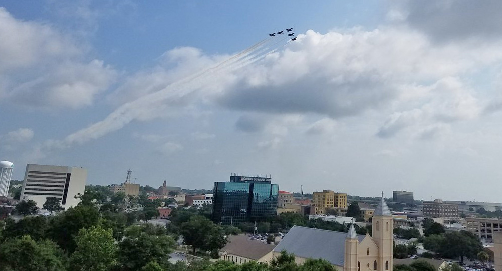 Blue Angels fly for first time since deadly crash