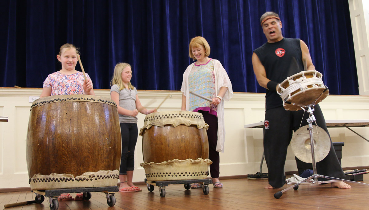 Taiko Drums At Century, Molino Libraries For Summer Reading Program