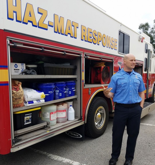Hazmat Team Stationed In Cantonment, Ensley Gets New Response Vehicle