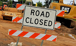 Here’s A List Of The Road Construction Delay Spots For This Week