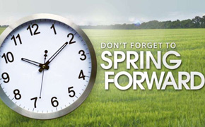 Time Change: Spring Forward. And Don’t Forget The Smoke Alarm Batteries.