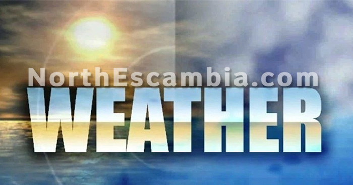 Showers and thunderstorms possible into the evening hours : NorthEscambia.com
