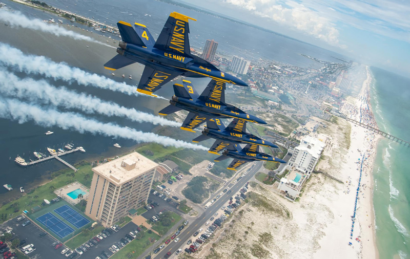 Here’s The Schedule For The Blue Angels Air Show