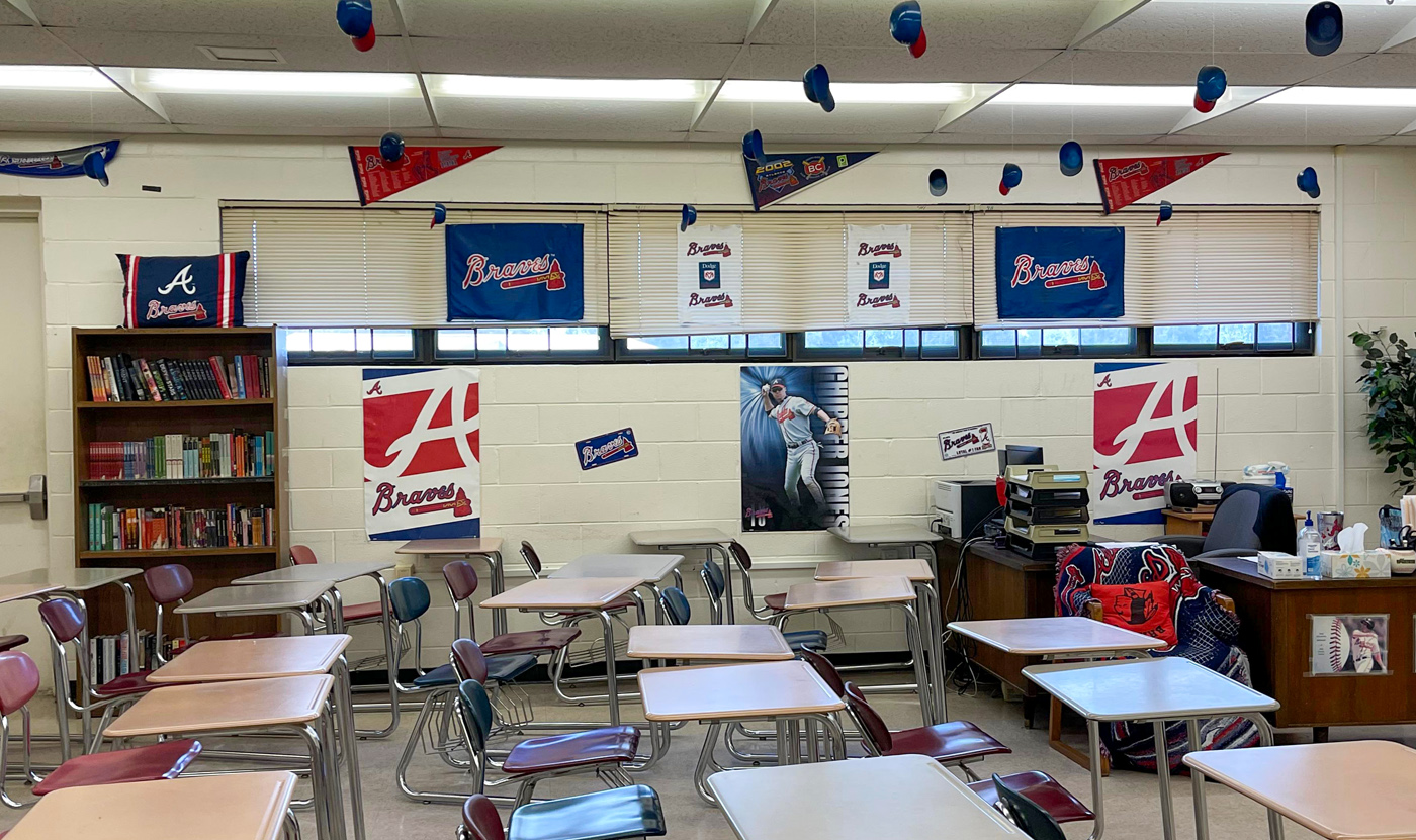 This Tate High Teacher Is An Atlanta Braves Superfan. Check Out