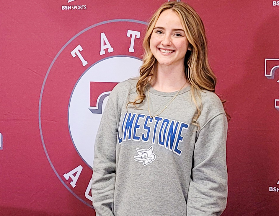 Tate High’s Lanie Brown Signs With Limestone University’s Acrobatics