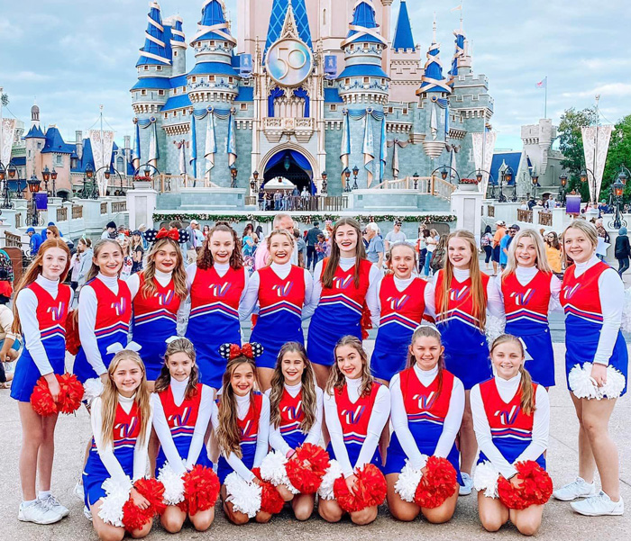 Local Cheerleaders March In Disney Thanksgiving Parade