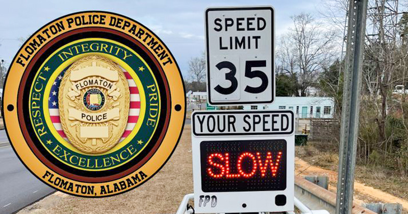Is Flomaton A Speed Trap The Police Chief And The Data Say No NorthEscambia