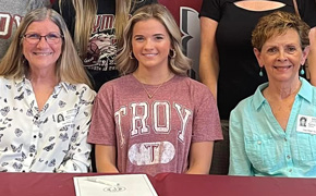 Tate High Cheerleader Kyndell Ammons Signs With Troy