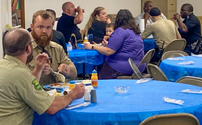 Cantonment Lodge Hosts First Responders Breakfast