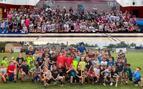 Tate Aggies Cheerleaders And Football Program Hold Annual Summer Camps