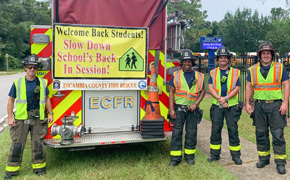 Escambia Firefighters Working To Help Keep School Zones Safe